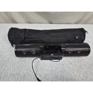 LOGITECH MM 32 Speaker Model S-0218A Ipod / Computers Portable System With Case